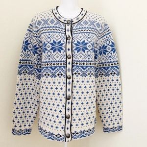 LL Bean Wool Cardigan